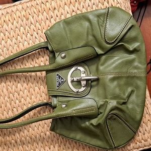 Prada small green bag